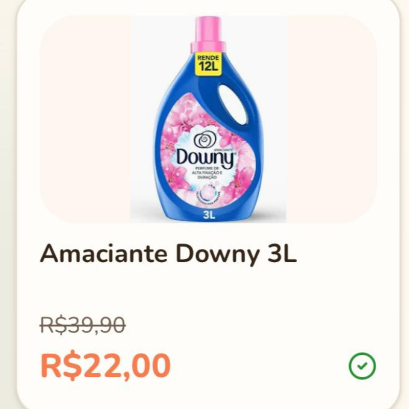 Amaciante Downy — oferta